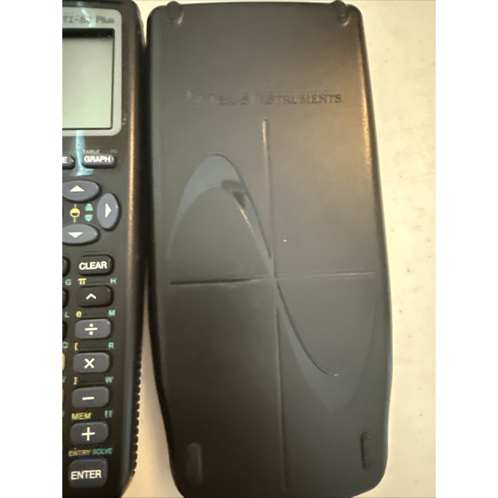 Texas Instruments TI-83 Plus Graphing Calculator w/ Cover- Tested Works! - Picture 2 of 6